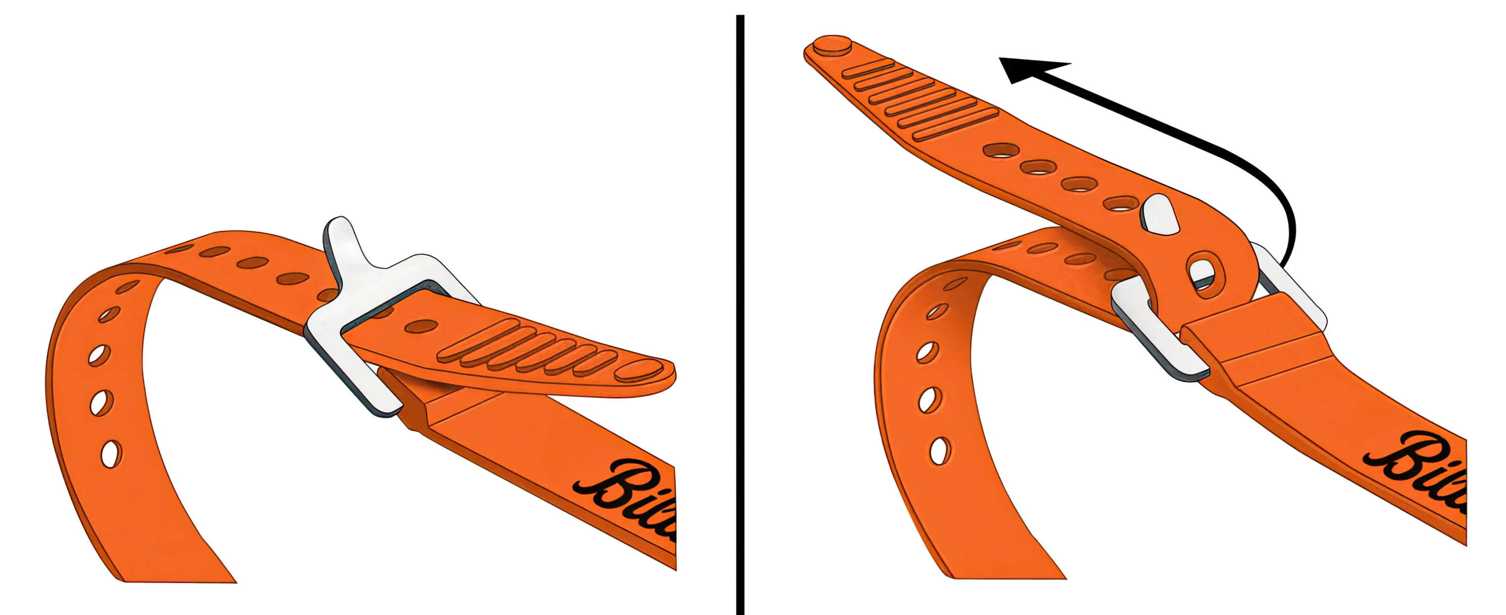 32" Voile® Straps - Orange - Image 4