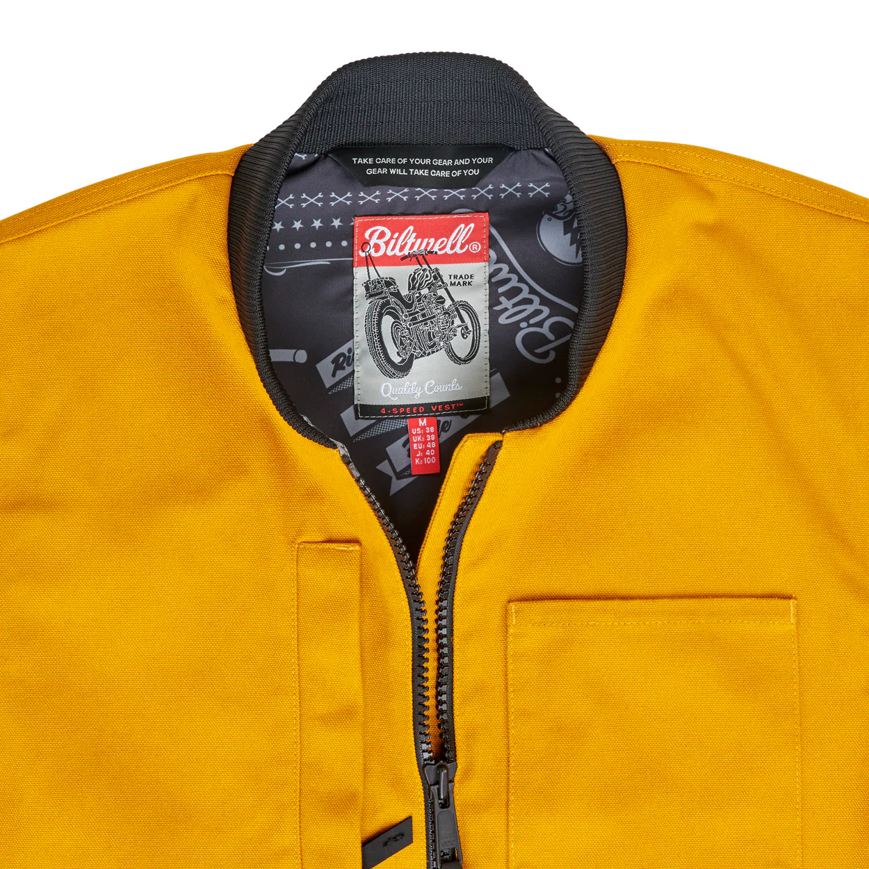 4 Speed Vest - Gold - Image 10