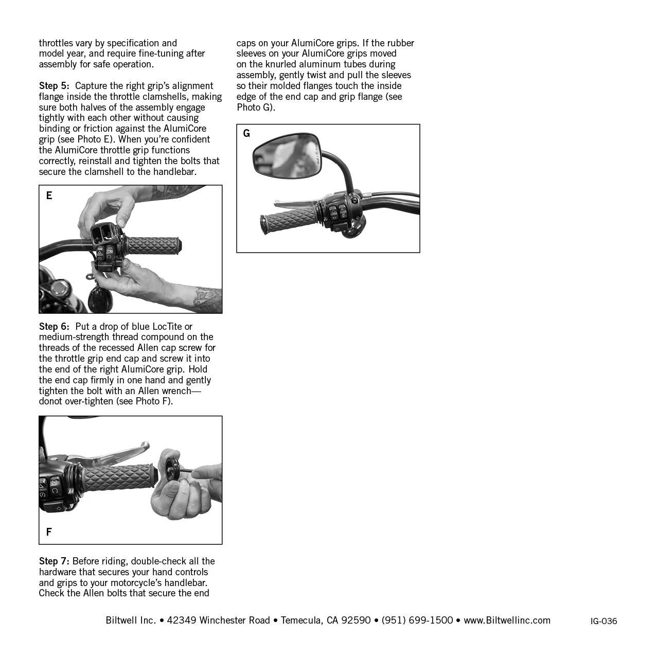 1" AlumiCore For Stock H-D 2-Cable Hand Controls - Chrome - Image 17