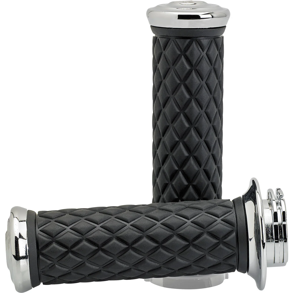 1" AlumiCore For Stock H-D 2-Cable Hand Controls - Chrome - Image 2
