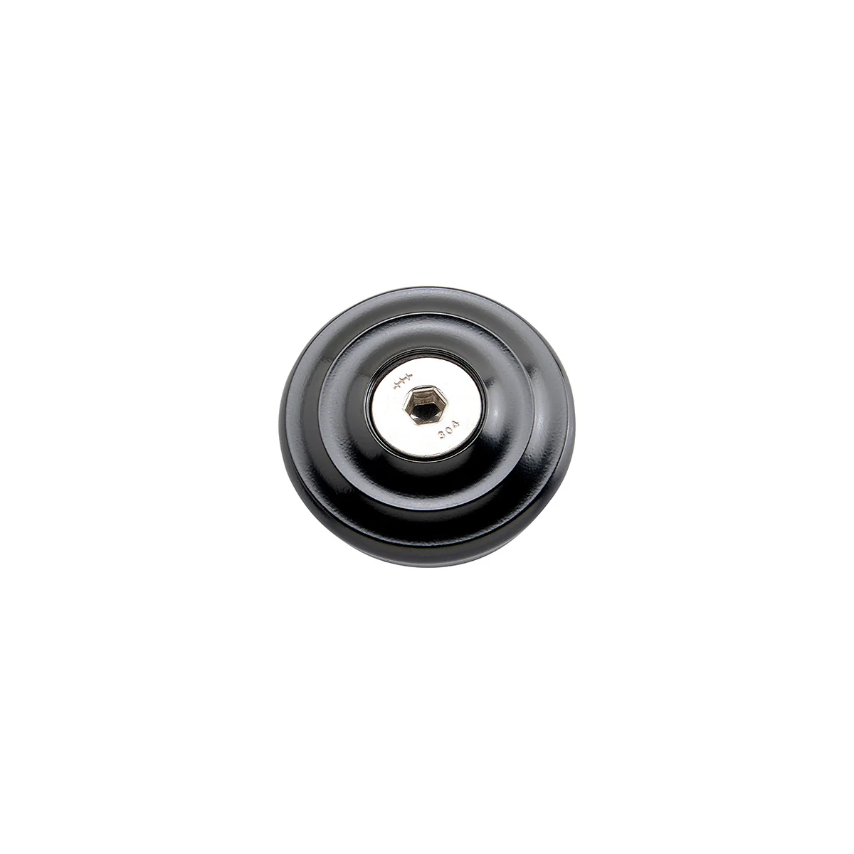 AlumiCore Throttle End Cap Kit - Black Electroplate