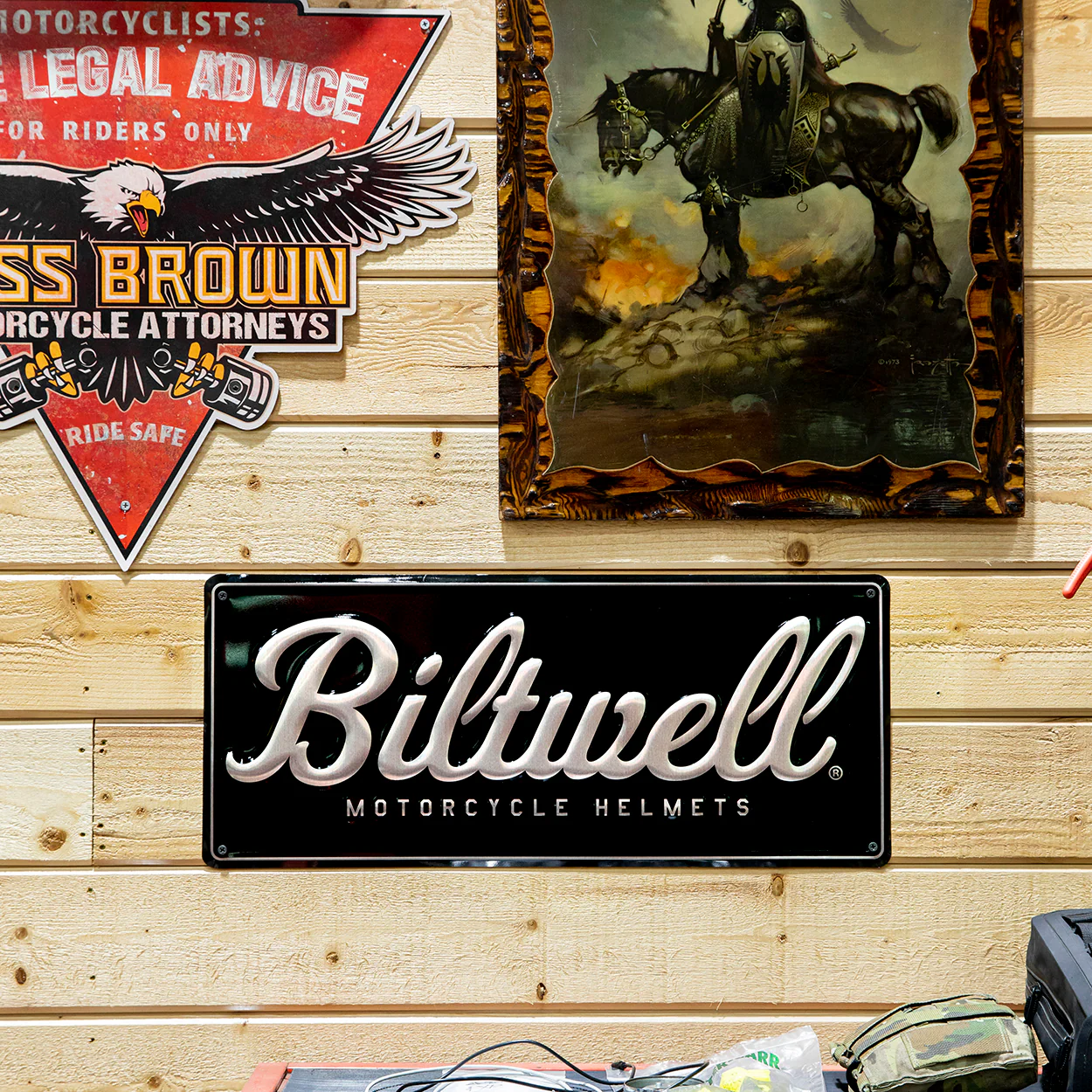 Biltwell Shop Sign - Script - Image 3