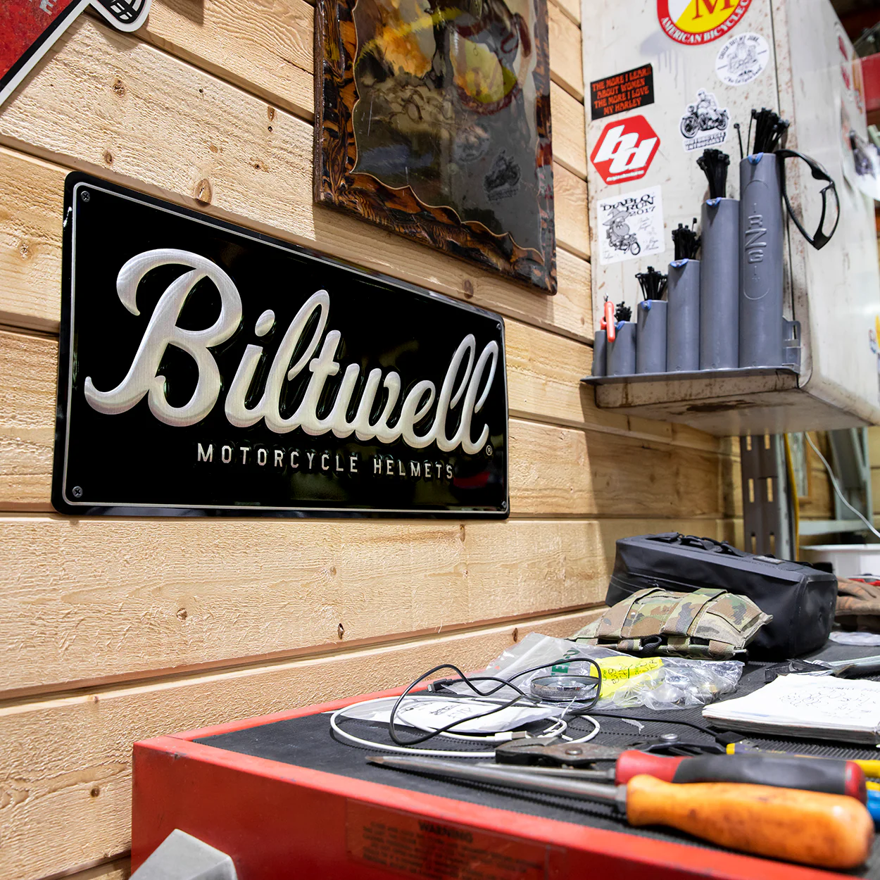 Biltwell Shop Sign - Script - Image 4
