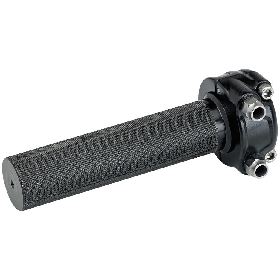 Cast Whiskey Throttle 1" Dual - Black Electroplate - Image 2
