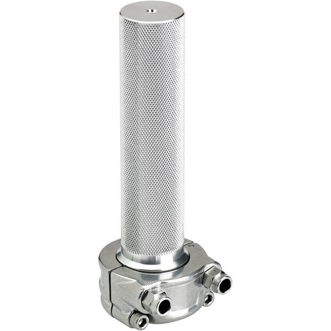 Cast Whiskey Throttle 1" Dual - Polished - Image 5