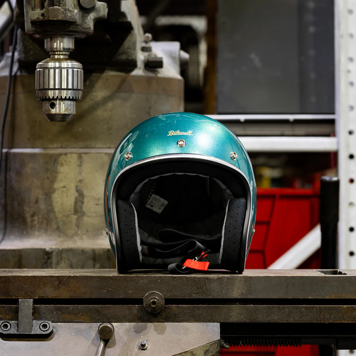 CLOSEOUT Bonanza Helmet - Metallic Catalina - SIZE X-SMALL - Image 10