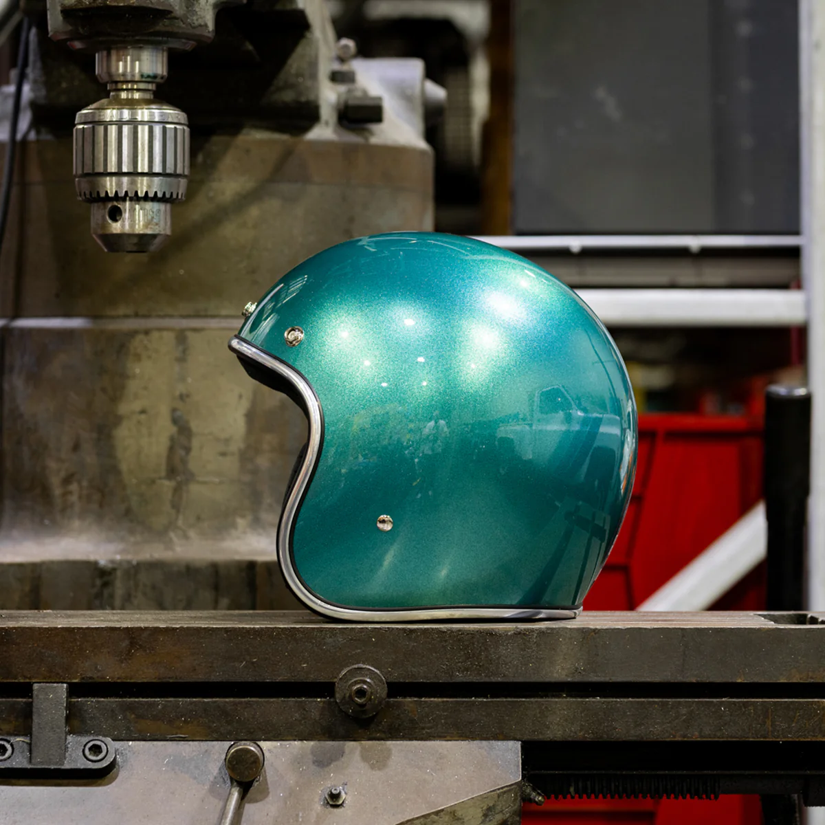 CLOSEOUT Bonanza Helmet - Metallic Catalina - SIZE X-SMALL - Image 12