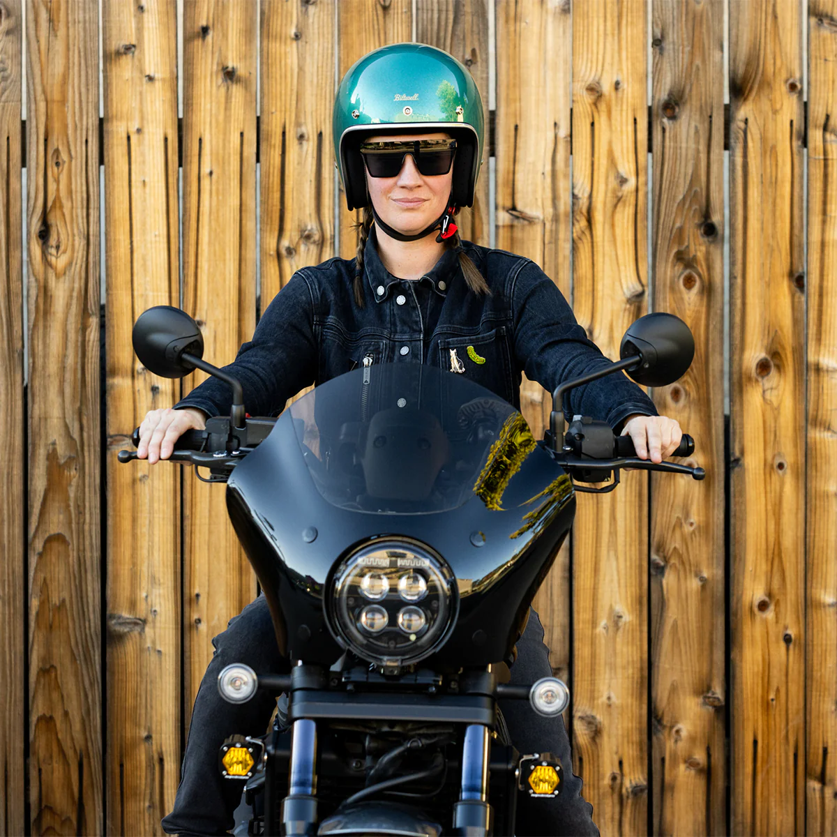 CLOSEOUT Bonanza Helmet - Metallic Catalina - SIZE X-SMALL - Image 14