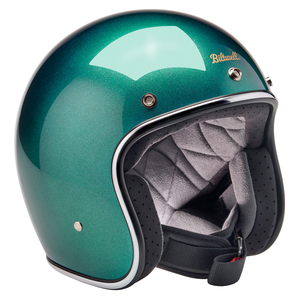 CLOSEOUT Bonanza Helmet - Metallic Catalina - SIZE X-SMALL - Image 4