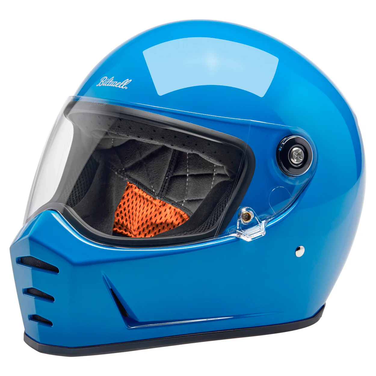 CLOSEOUT Lane Splitter Helmet - Gloss Tahoe Blue - Image 3