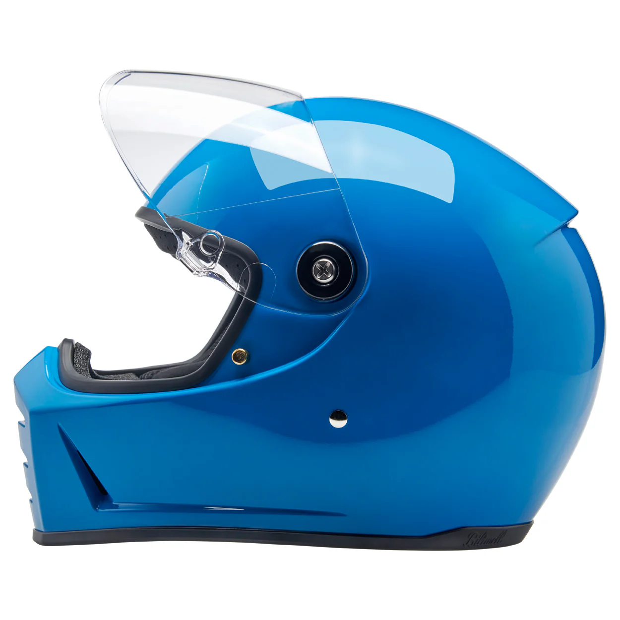CLOSEOUT Lane Splitter Helmet - Gloss Tahoe Blue - Image 8