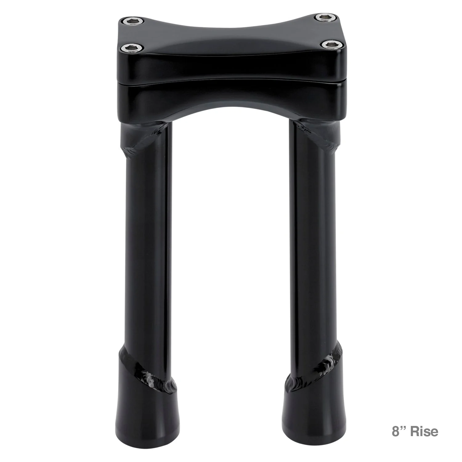 CLOSEOUT Murdock O/S Risers 12" - Black Electroplate - Image 2