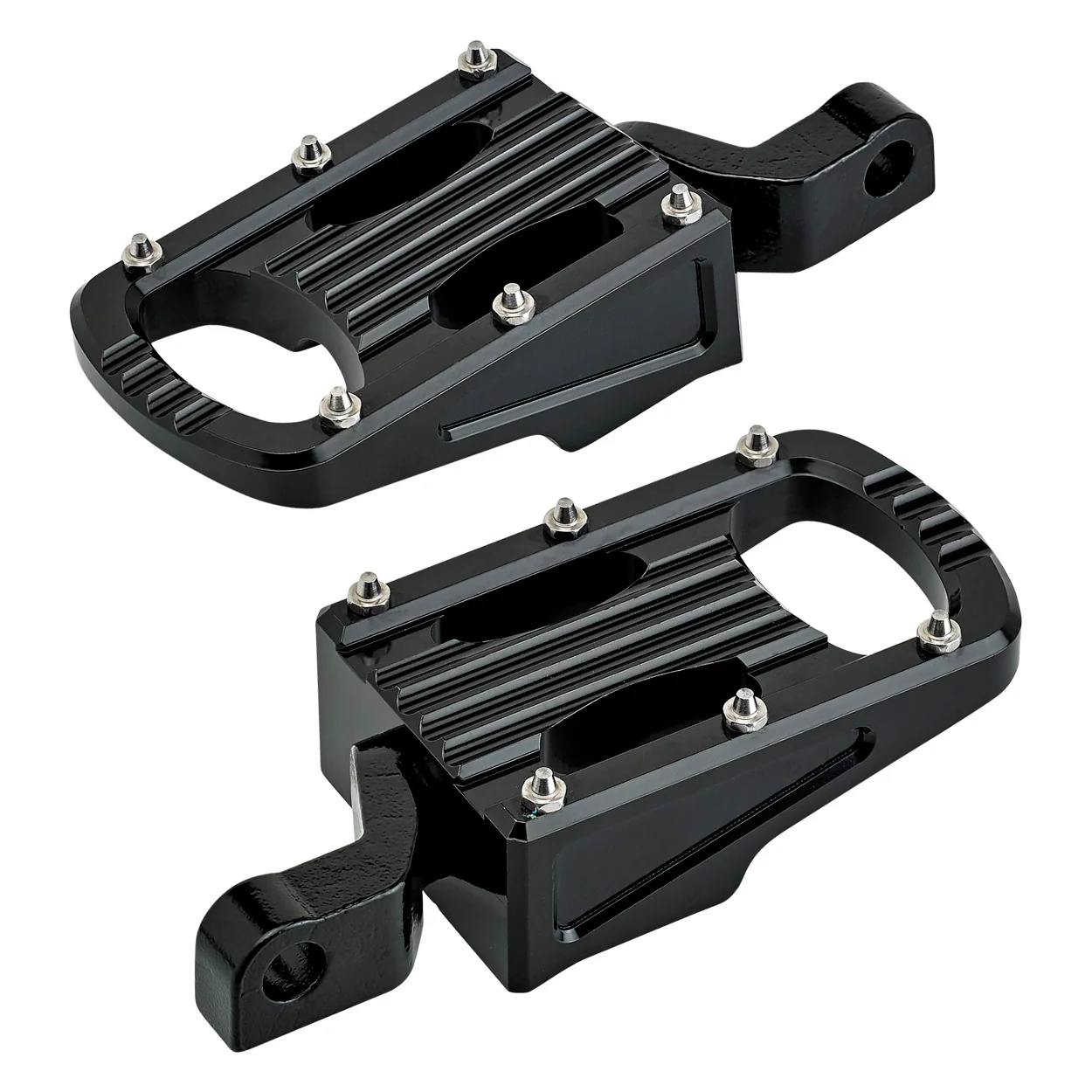 Punisher Foot Pegs HD Step - Black Electroplate - Image 2