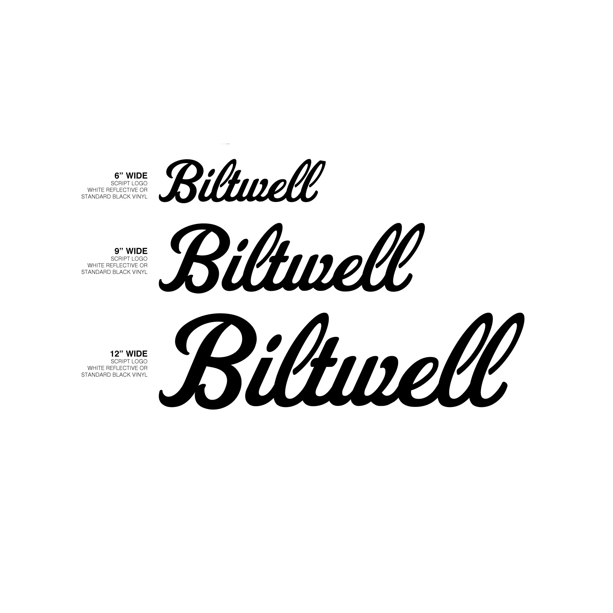 Stickers - Script Logo Die Cut - Image 2