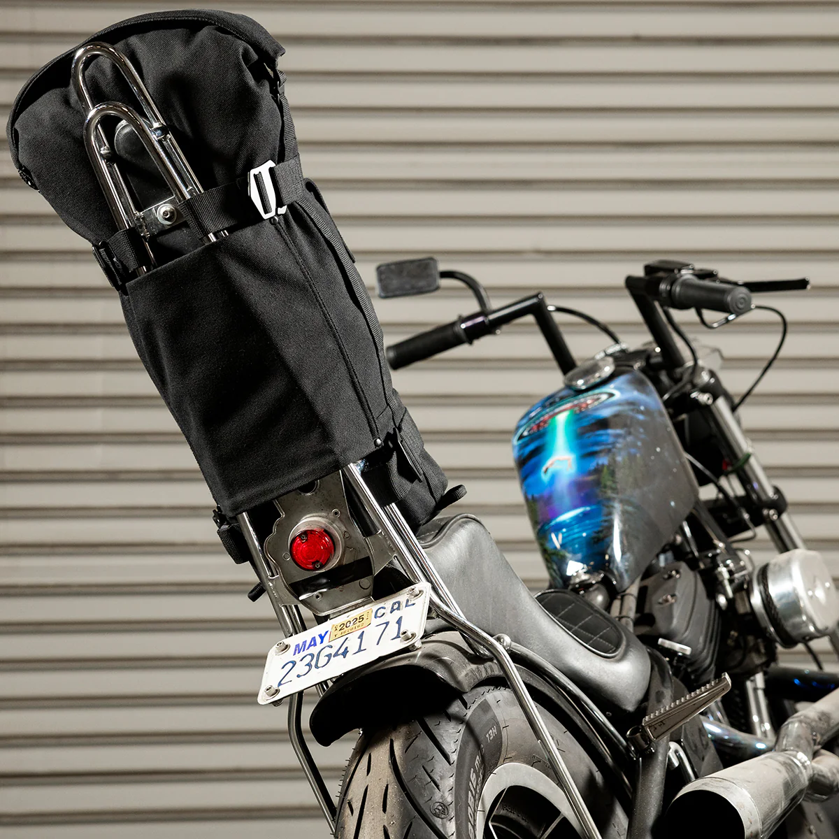 EXFIL-32 Sissy Bar Bag - Black - Image 10
