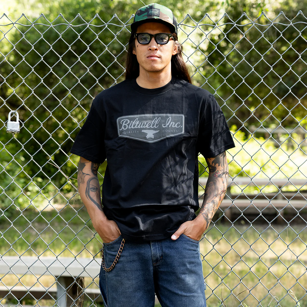 Grey Shield T-Shirt - Image 6