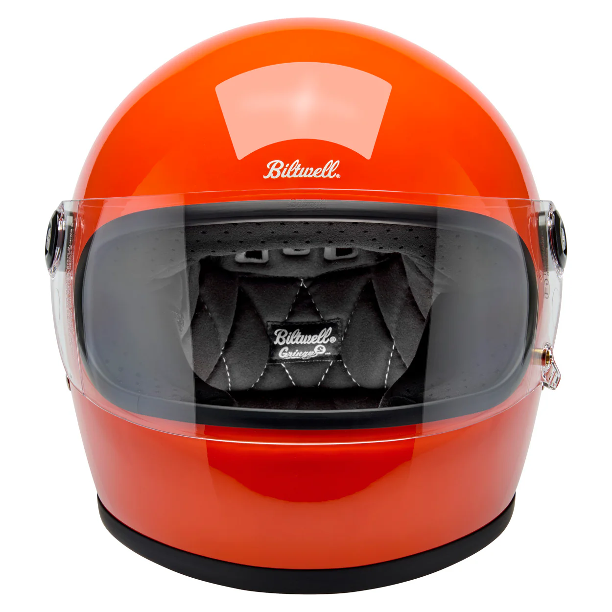 Gringo S Helmet - Gloss Hazard Orange - Image 2