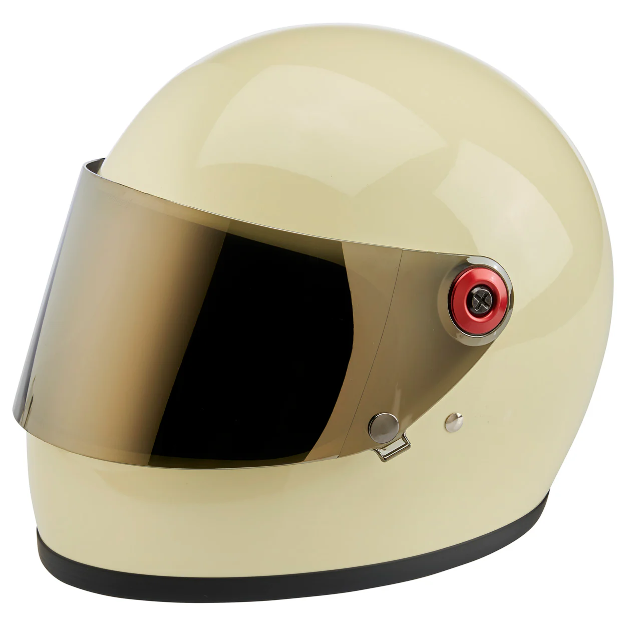 Helmet Hardware Kit - Black Screw / Red Baseplate - Image 6