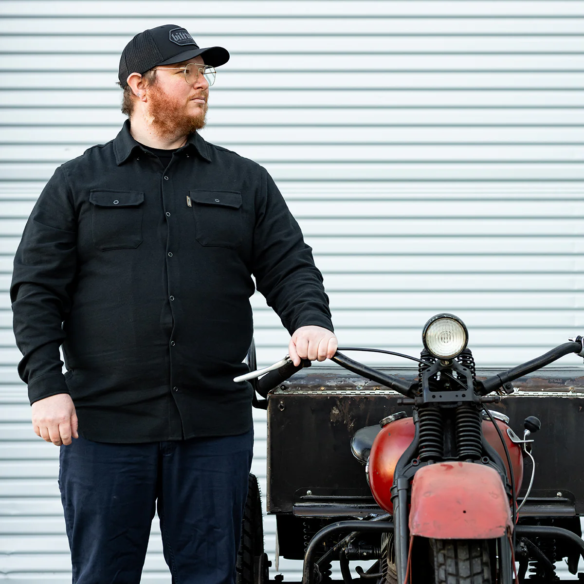 Hi Test Flannel - Black - Image 15