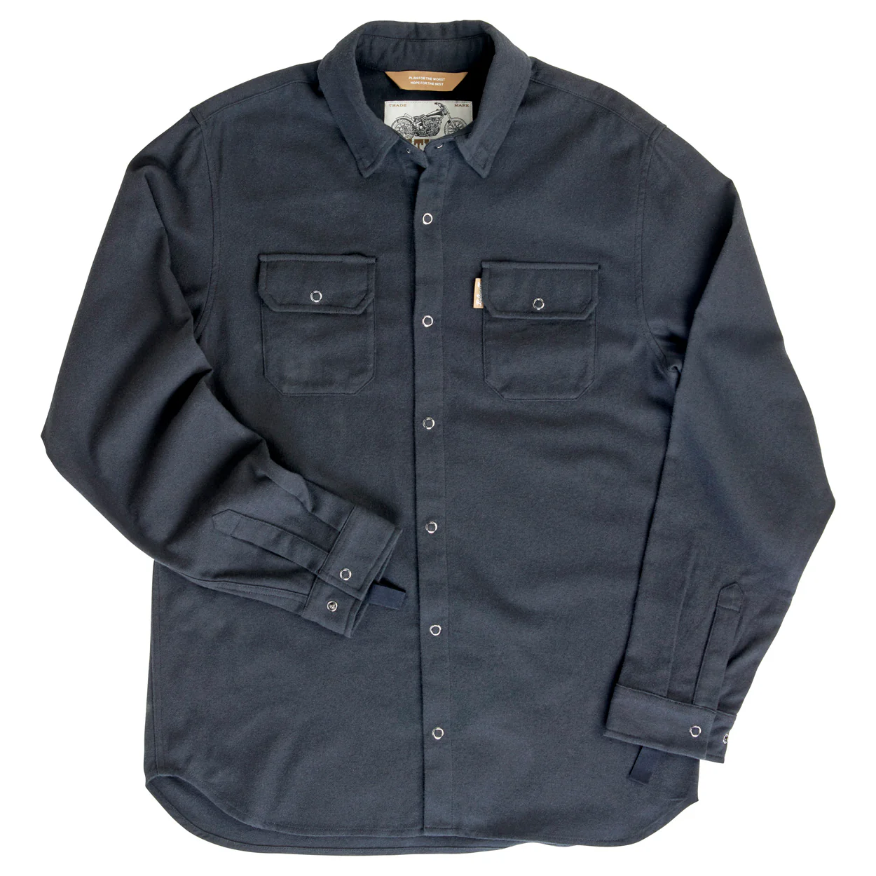 Hi Test Flannel - Black - Image 3