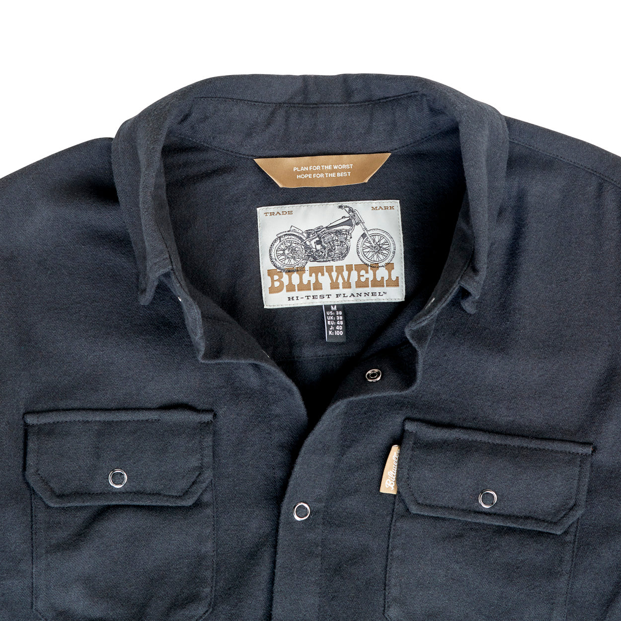 Hi Test Flannel - Black - Image 5
