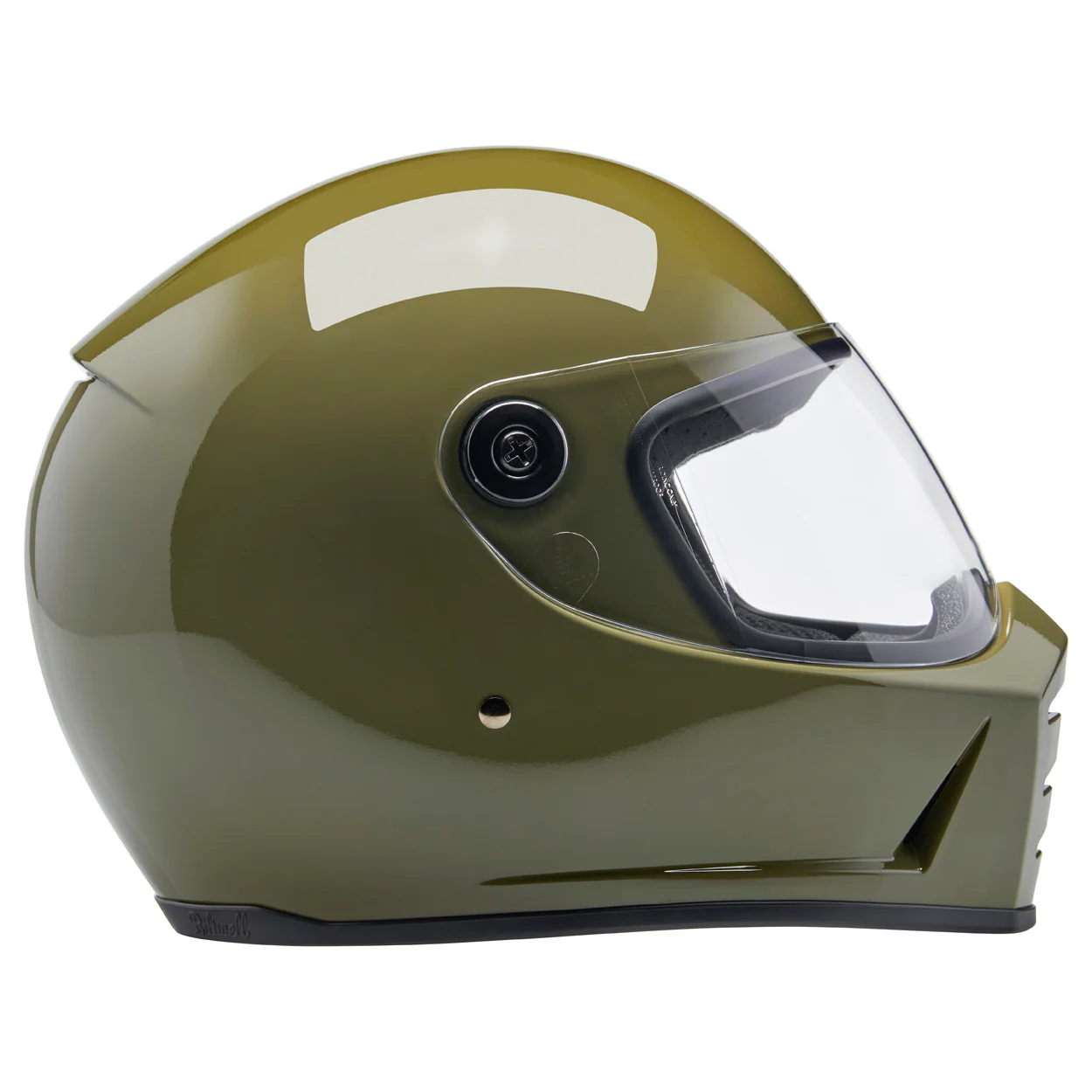 Lane Splitter Helmet - Gloss Olive Green - Image 10