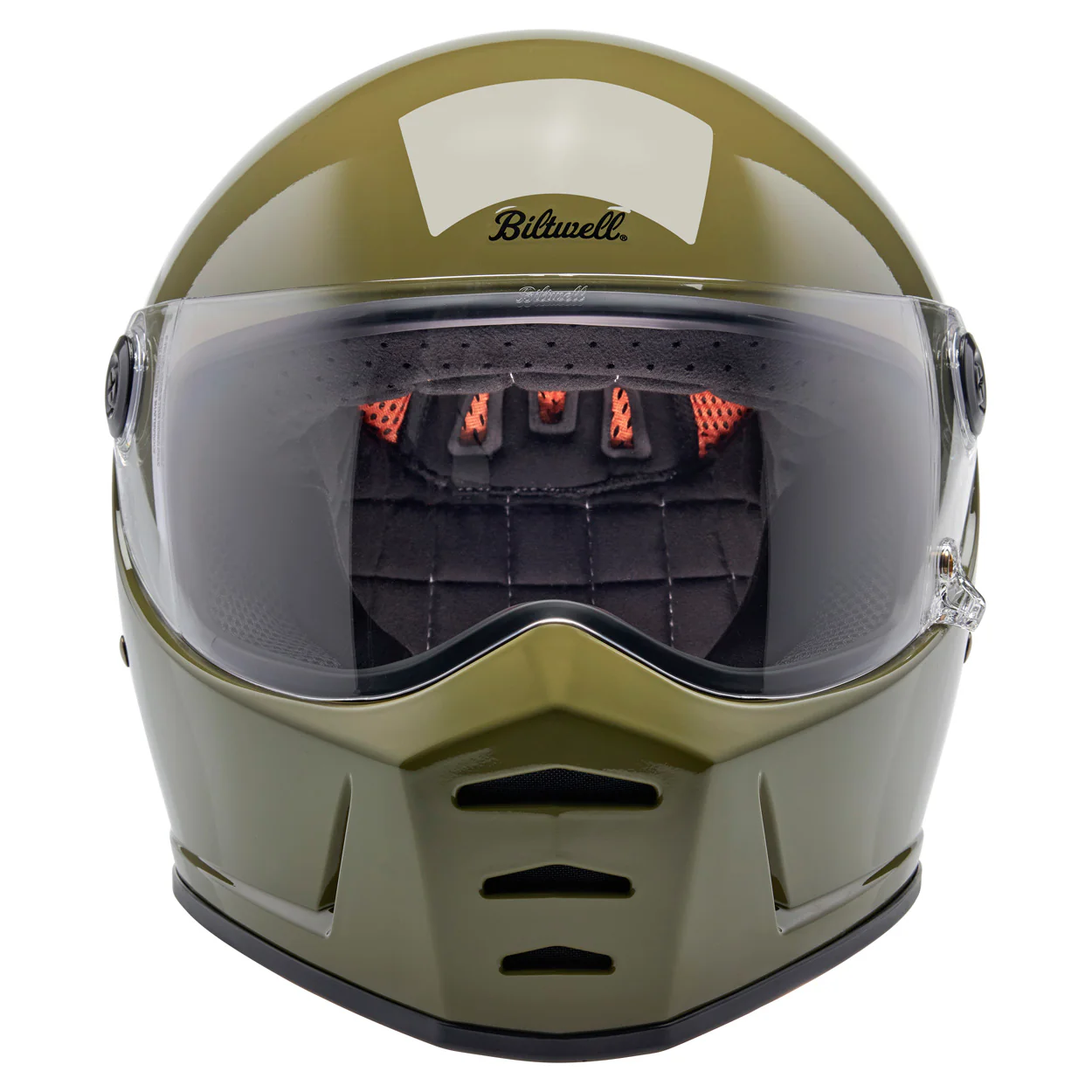 Lane Splitter Helmet - Gloss Olive Green - Image 11
