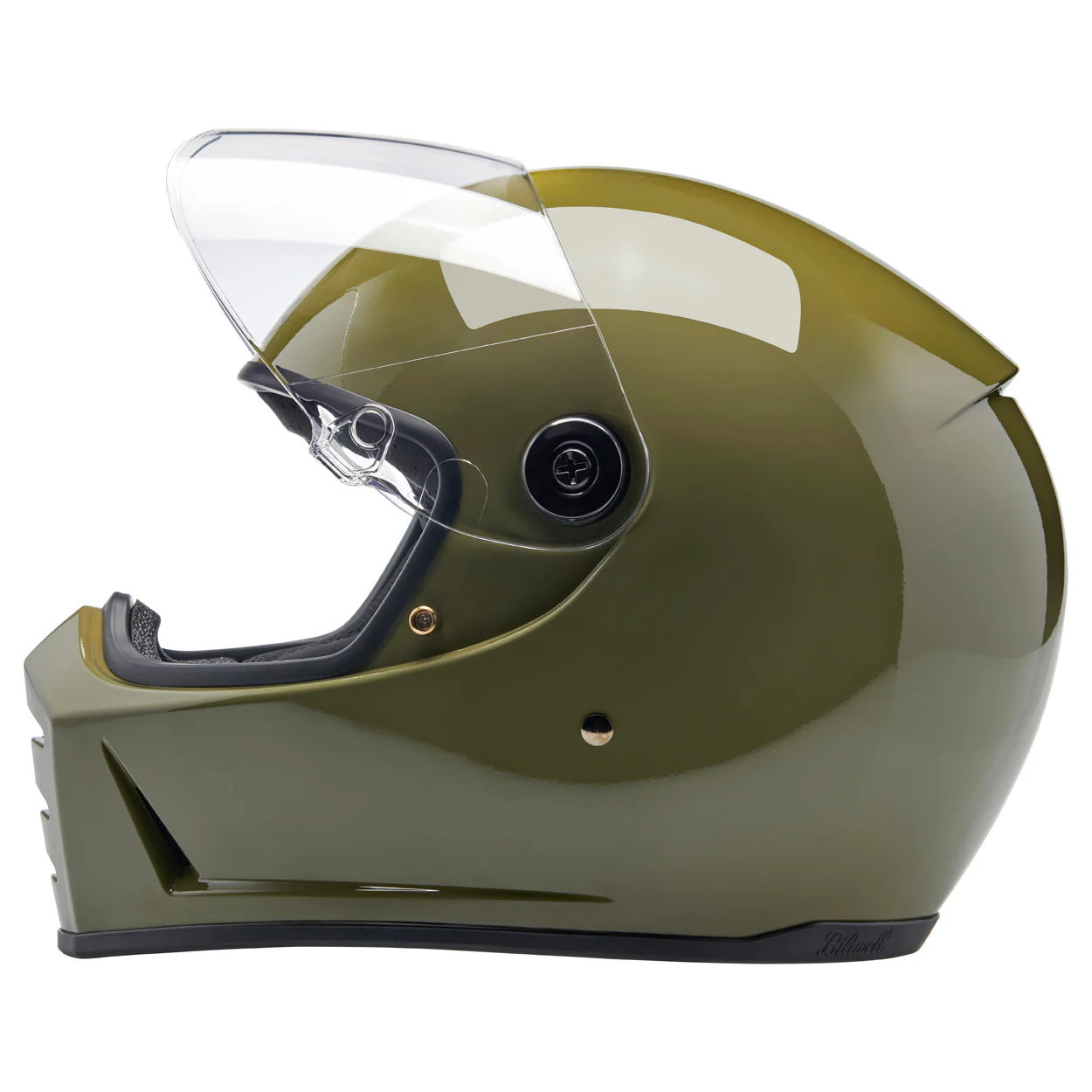 Lane Splitter Helmet - Gloss Olive Green - Image 9