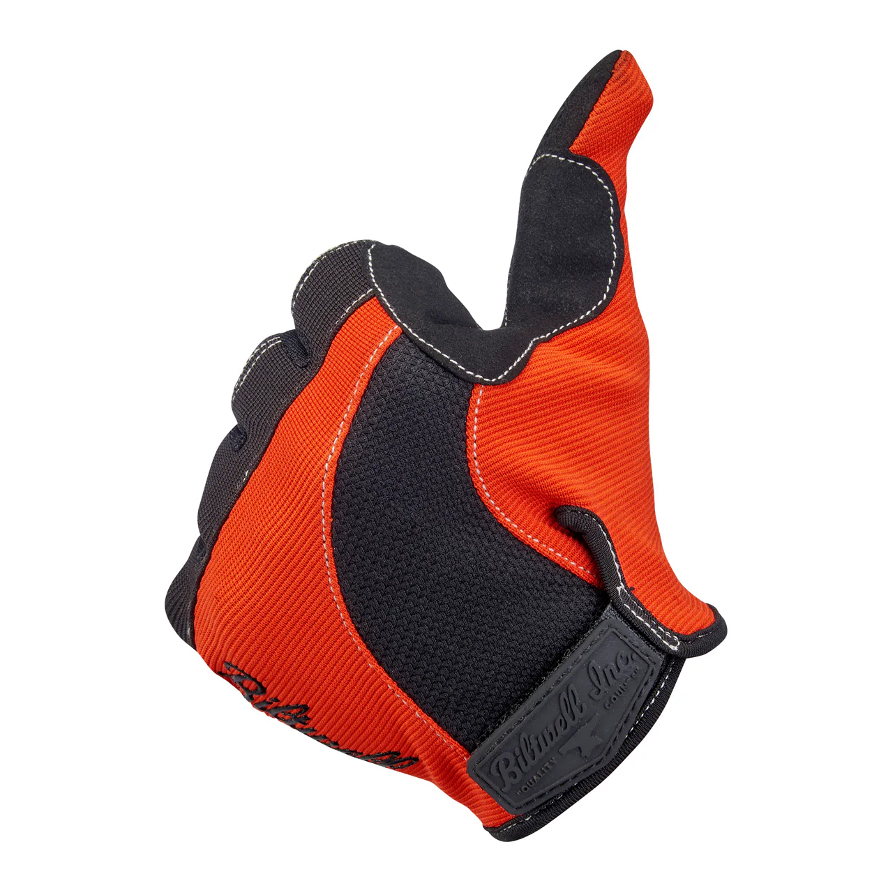 Moto Gloves - Orange/Black - Image 6