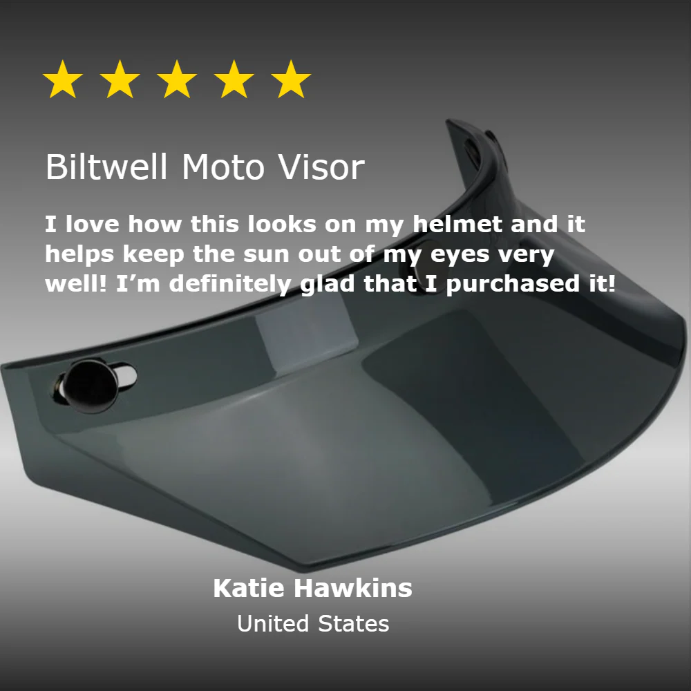 Moto Visor - Smoke - Image 7