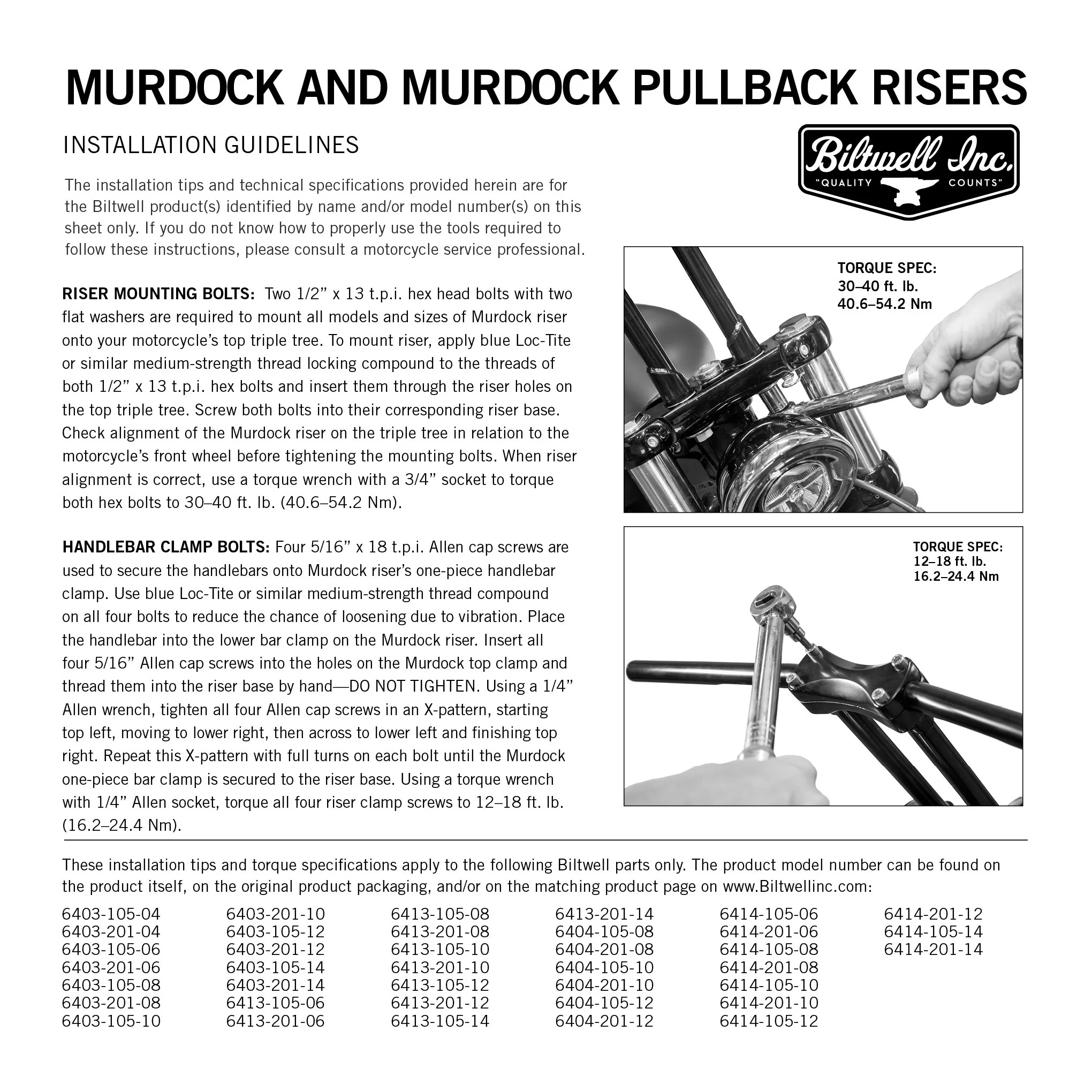 Murdock Risers 6" 8" 10" 12" - Black Electroplate - Image 52