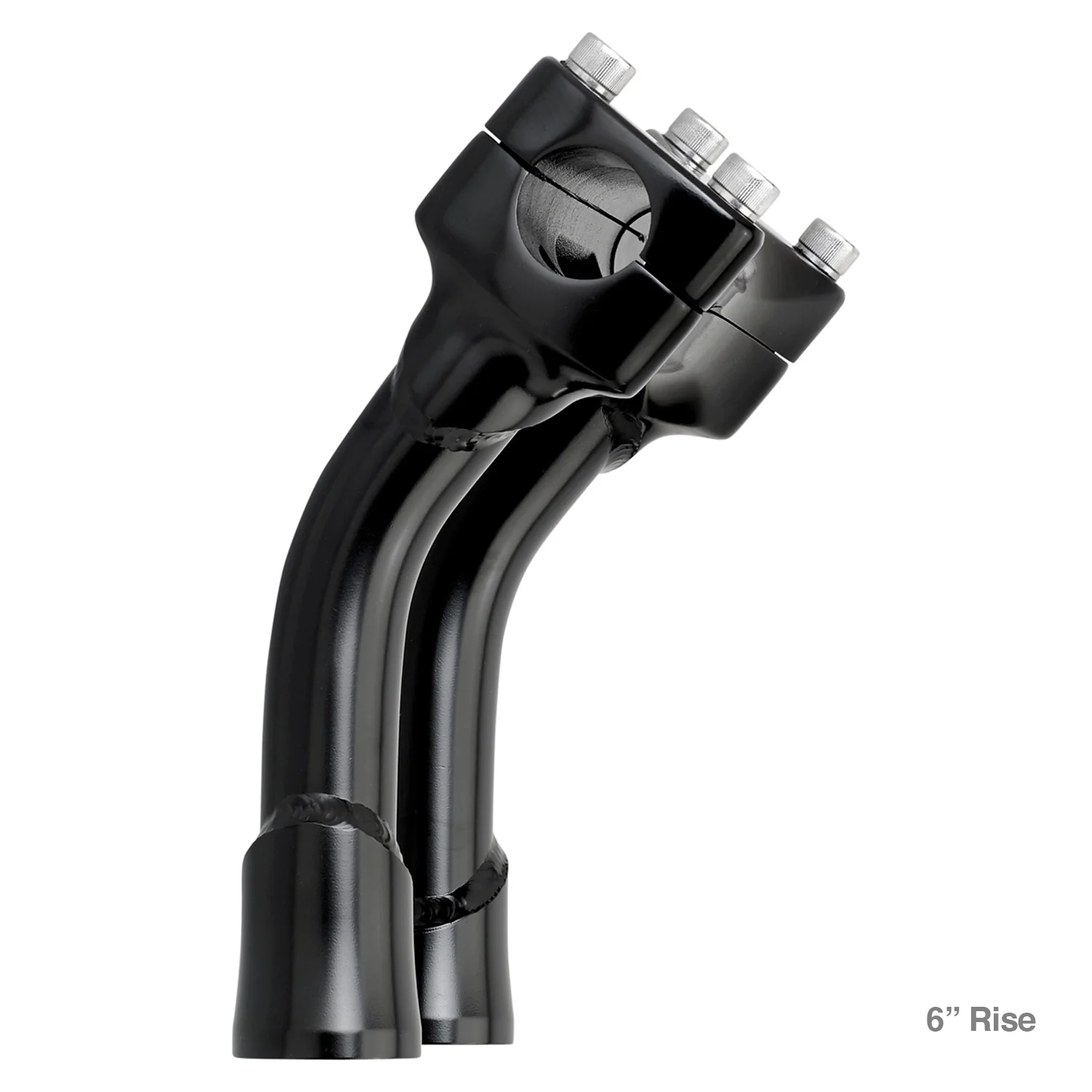 Murdock Pullback Risers 6" 8" 10" 12" - Black Electroplate - Image 10
