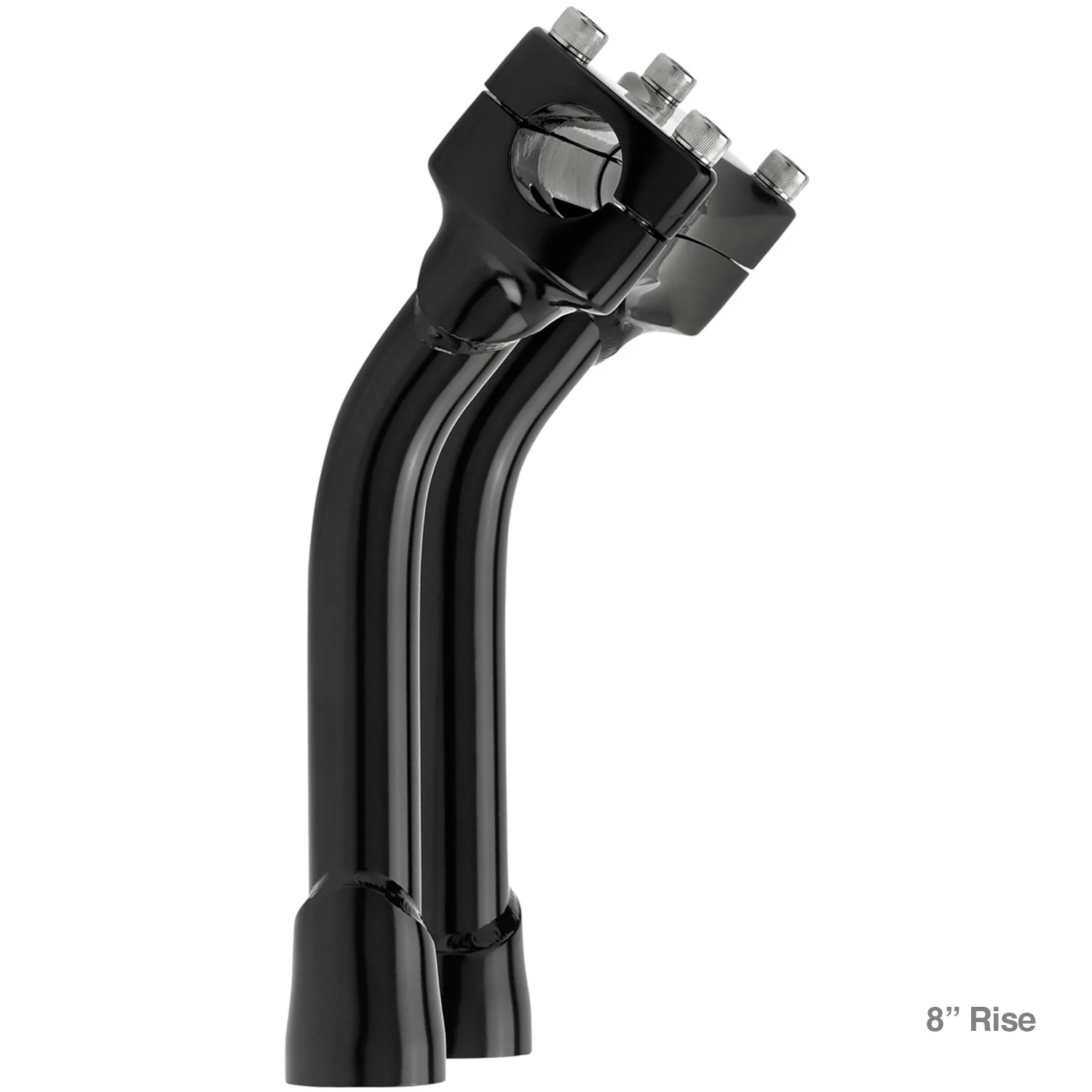 Murdock Pullback Risers 6" 8" 10" 12" - Black Electroplate - Image 11