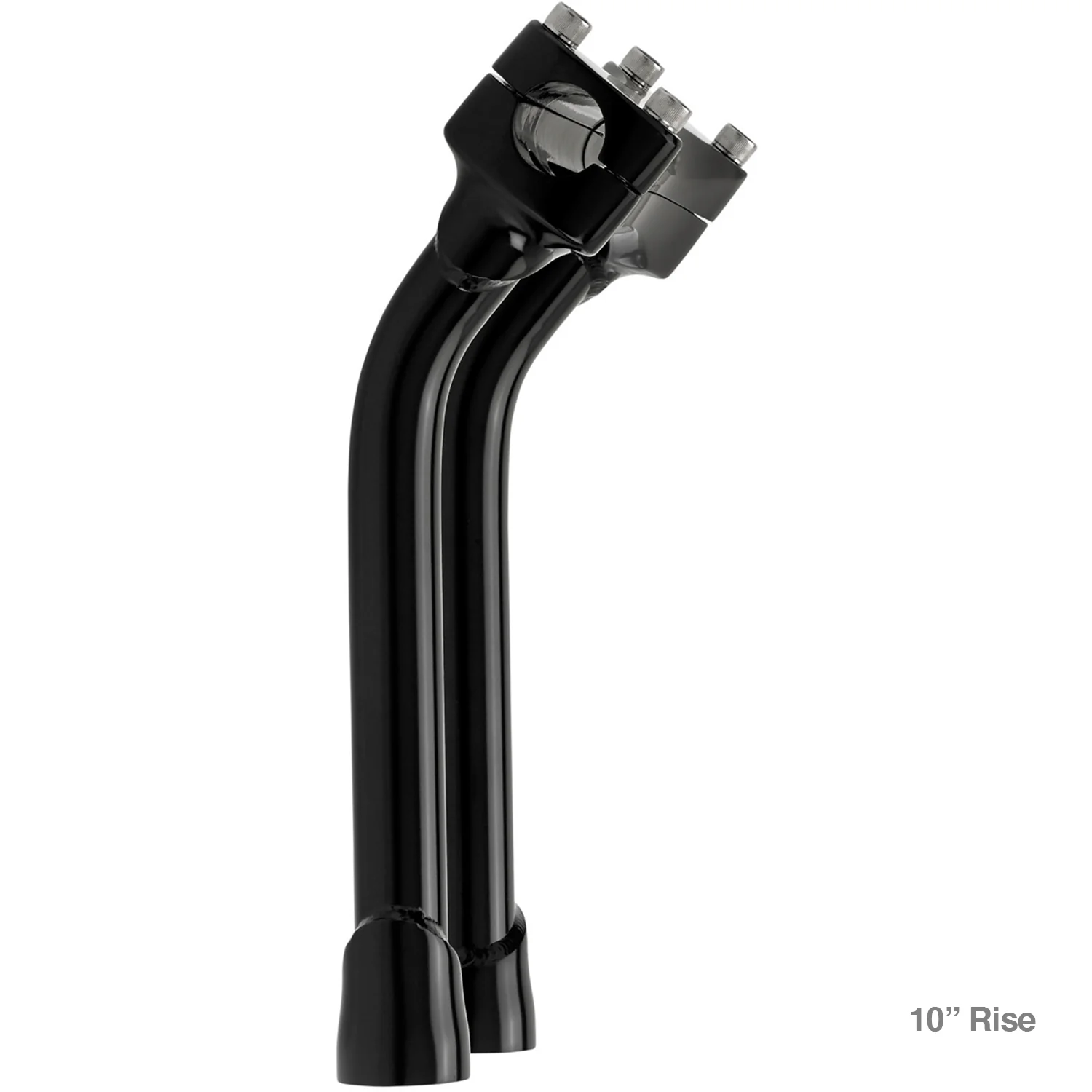 Murdock Pullback Risers 6" 8" 10" 12" - Black Electroplate - Image 12