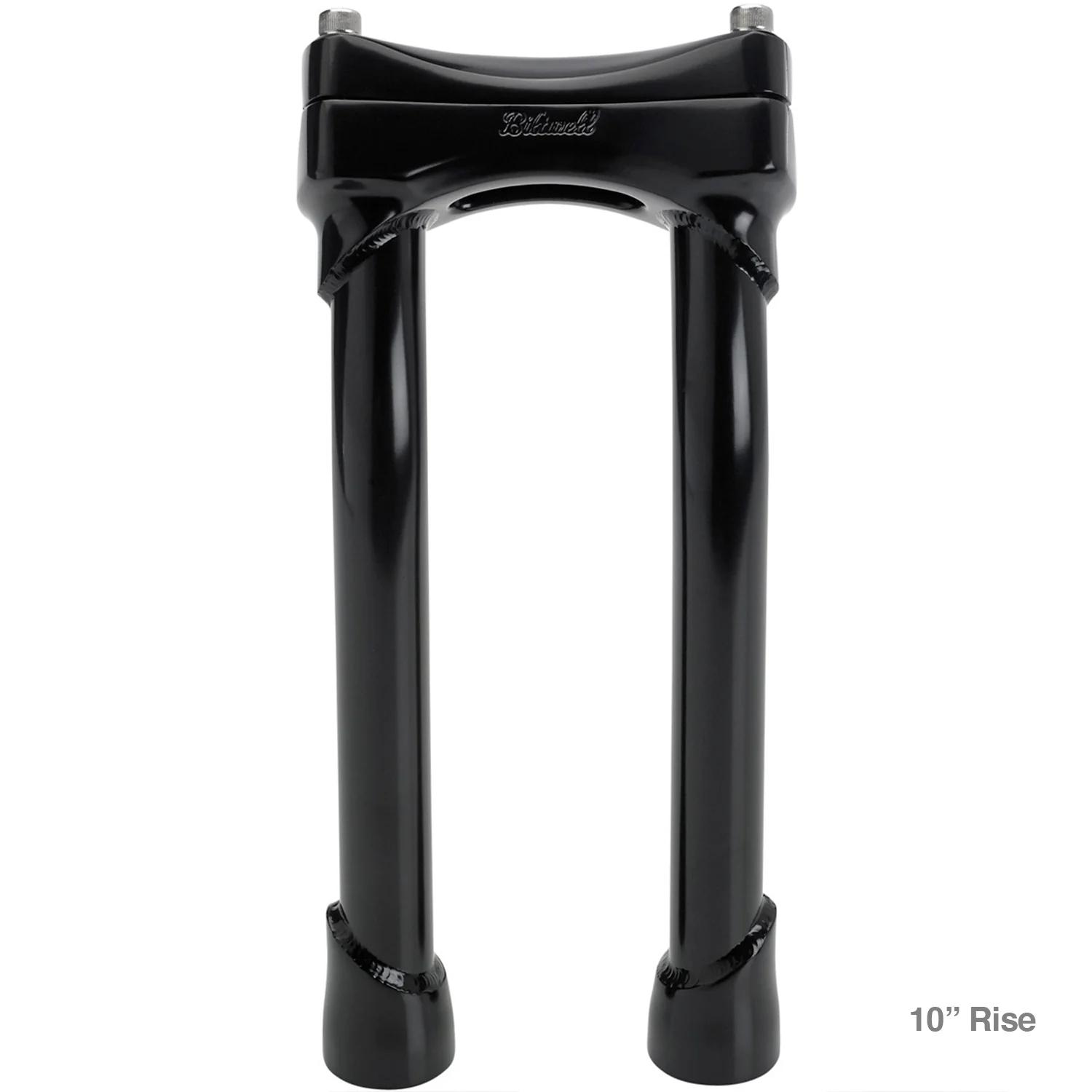 Murdock Pullback Risers 6" 8" 10" 12" - Black Electroplate - Image 16