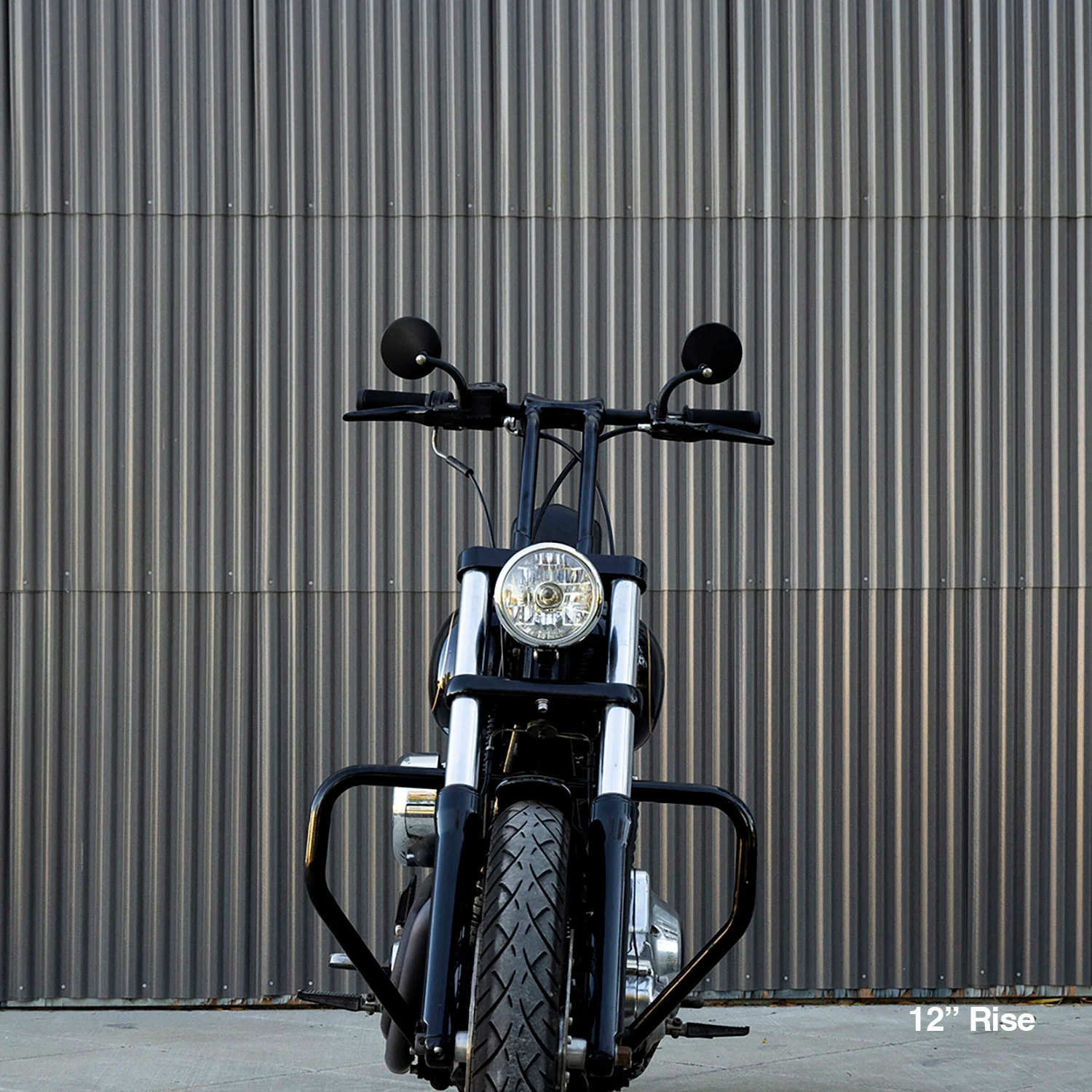Murdock Pullback Risers 6" 8" 10" 12" - Black Electroplate - Image 29