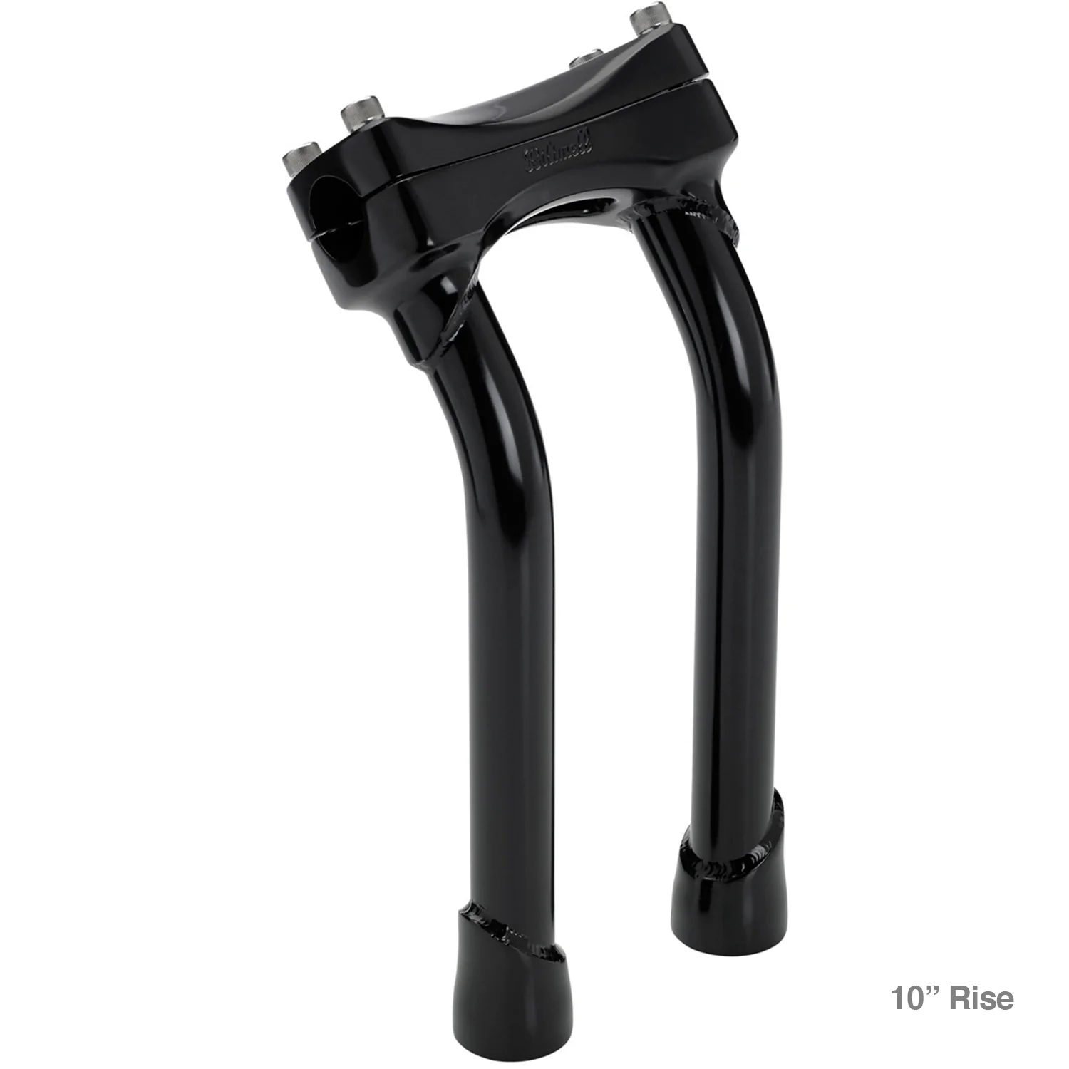 Murdock Pullback Risers 6" 8" 10" 12" - Black Electroplate - Image 4