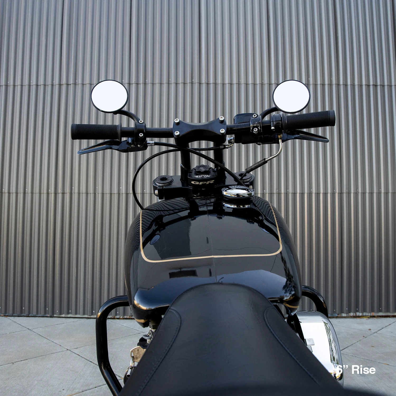 Murdock Pullback Risers 6" 8" 10" 12" - Black Electroplate - Image 42