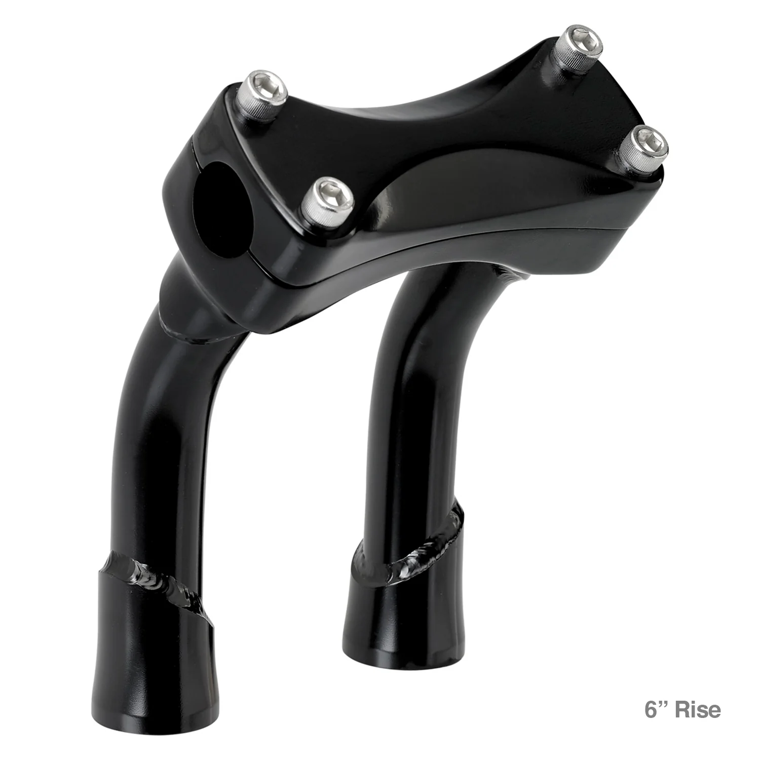 Murdock Pullback Risers 6" 8" 10" 12" - Black Electroplate - Image 6