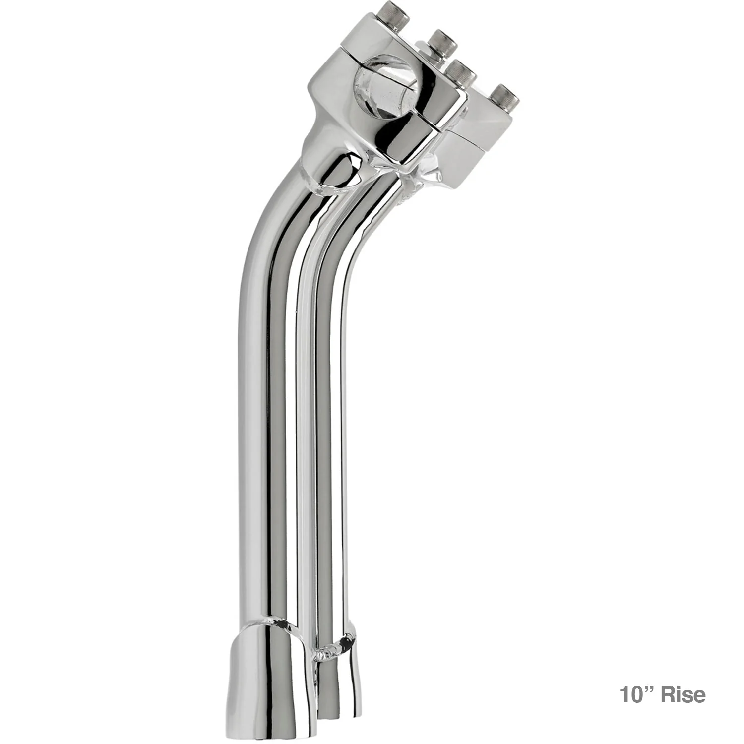 Murdock Pullback Risers 6" 8" 10" 12" - Chrome - Image 12