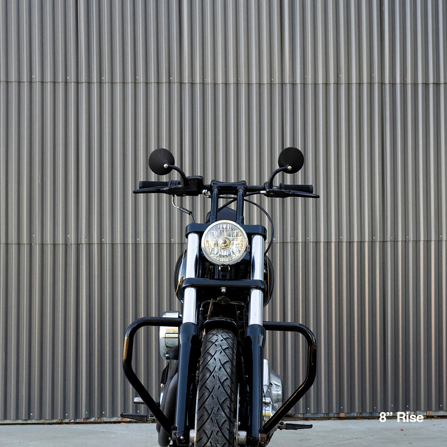 Murdock Pullback Risers 6" 8" 10" 12" - Chrome - Image 27
