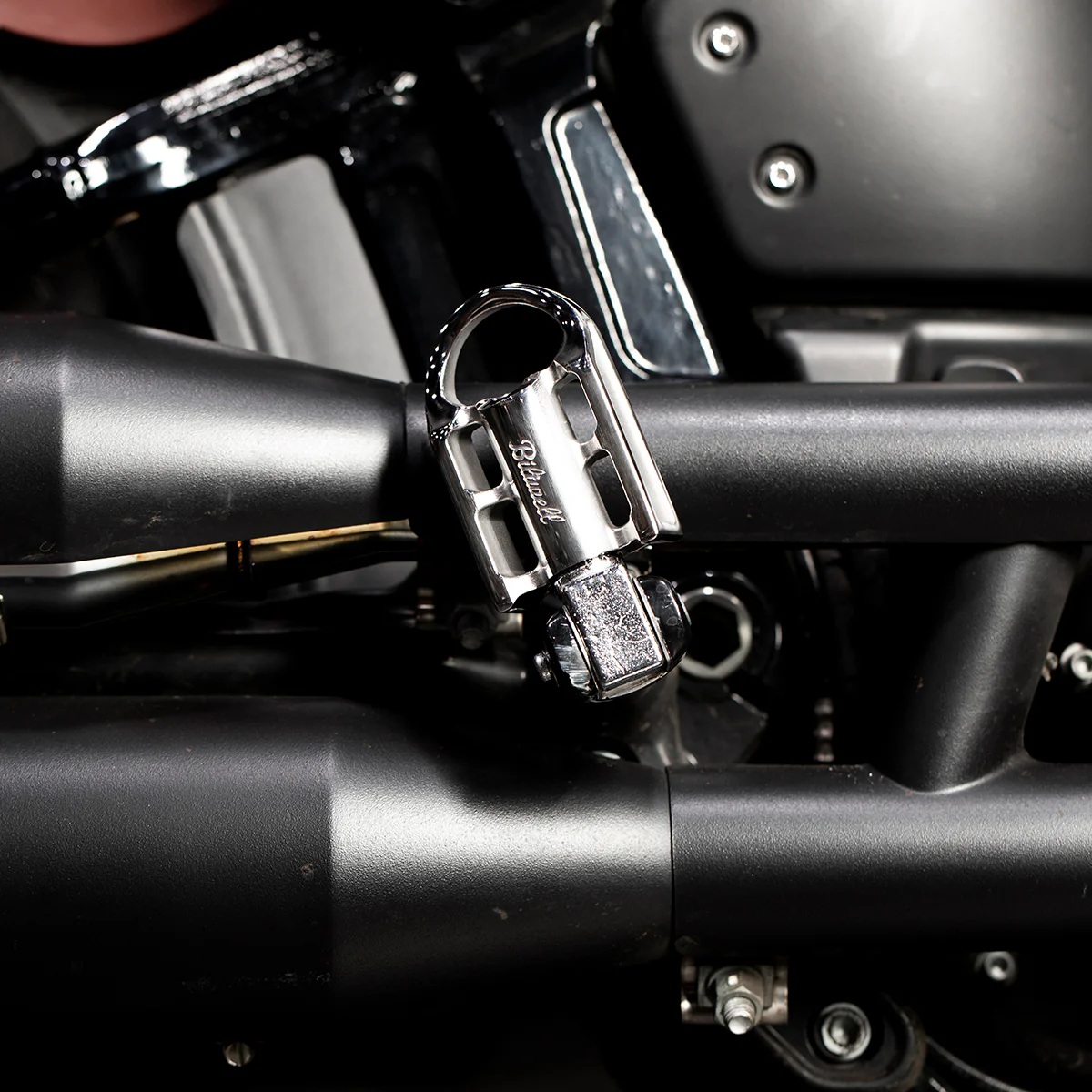 Mushman Foot Pegs HD Passenger - Polished - Image 8