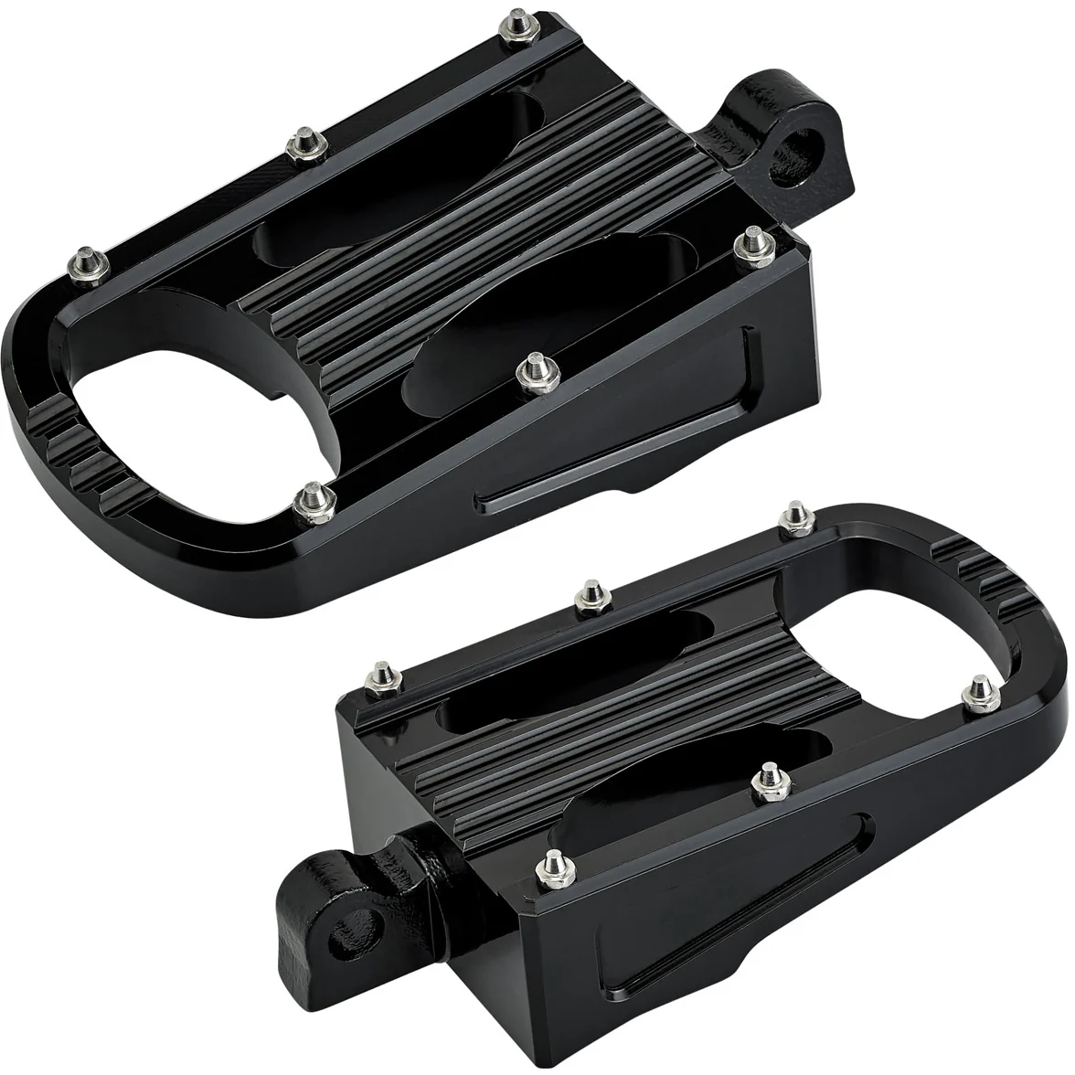 Punisher XL Foot Pegs HD Classic - Black Electroplate - Image 2