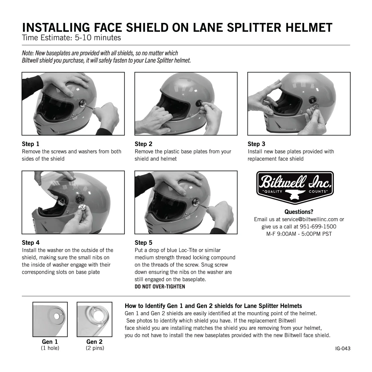 CLOSEOUT Lane Splitter ECE R22.05 Helmet - Gloss Black - Image 19