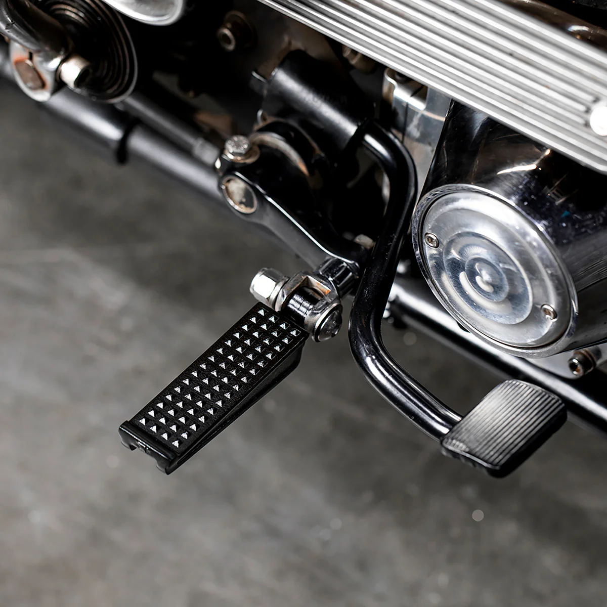 Sanderson Foot Pegs HD Classic - Black Electroplate - Image 10