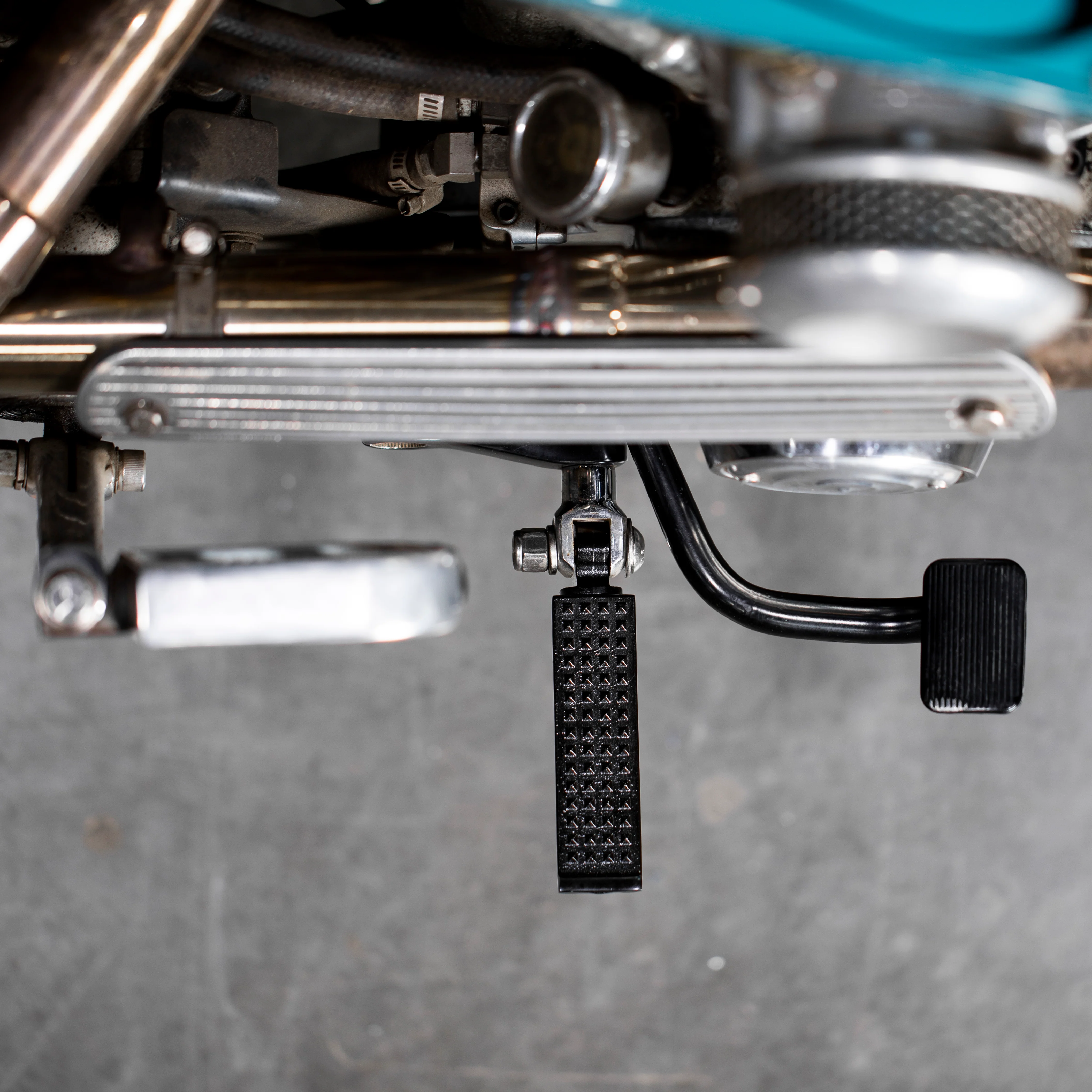 Sanderson Foot Pegs HD Classic - Black Electroplate - Image 7