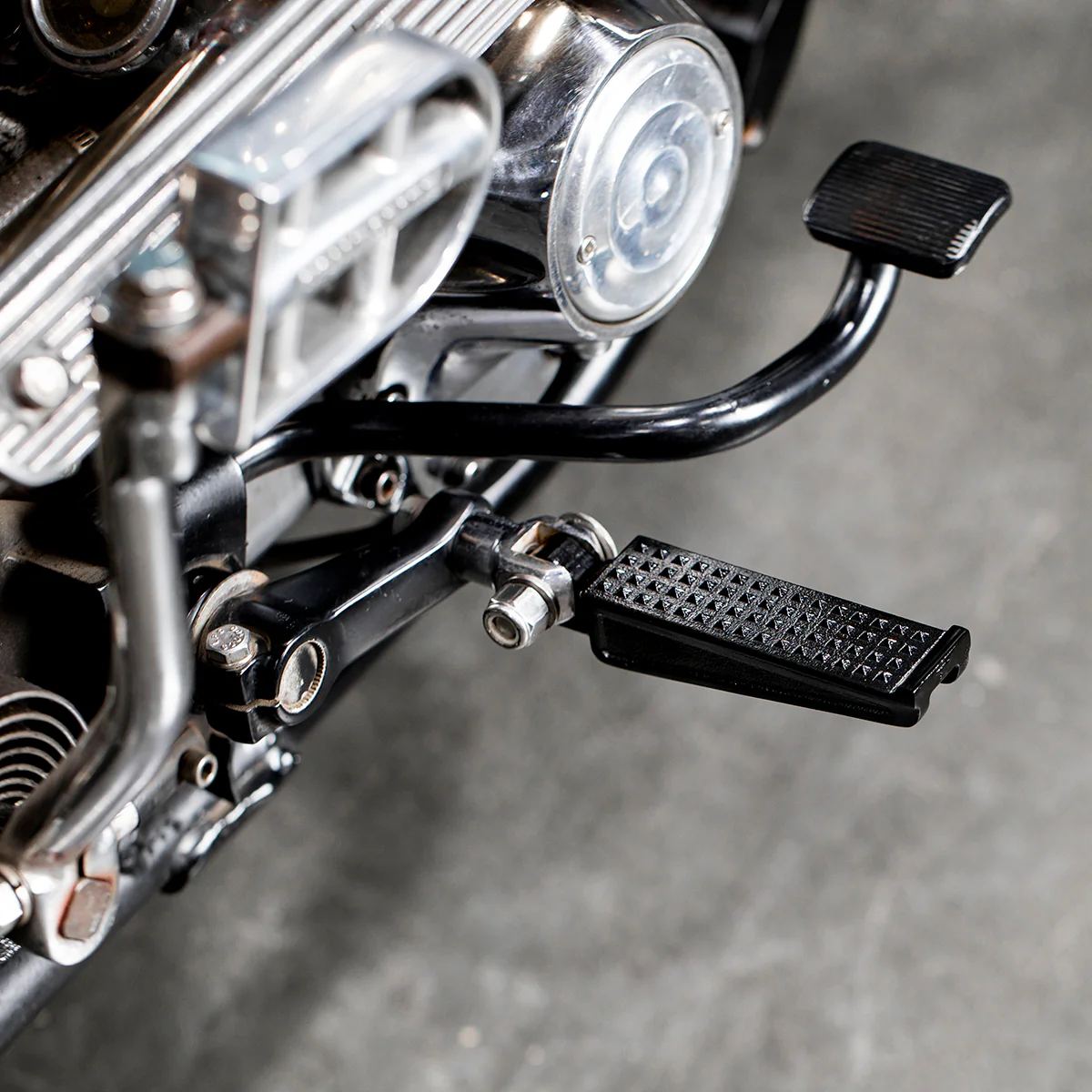 Sanderson Foot Pegs HD Classic - Black Electroplate - Image 9