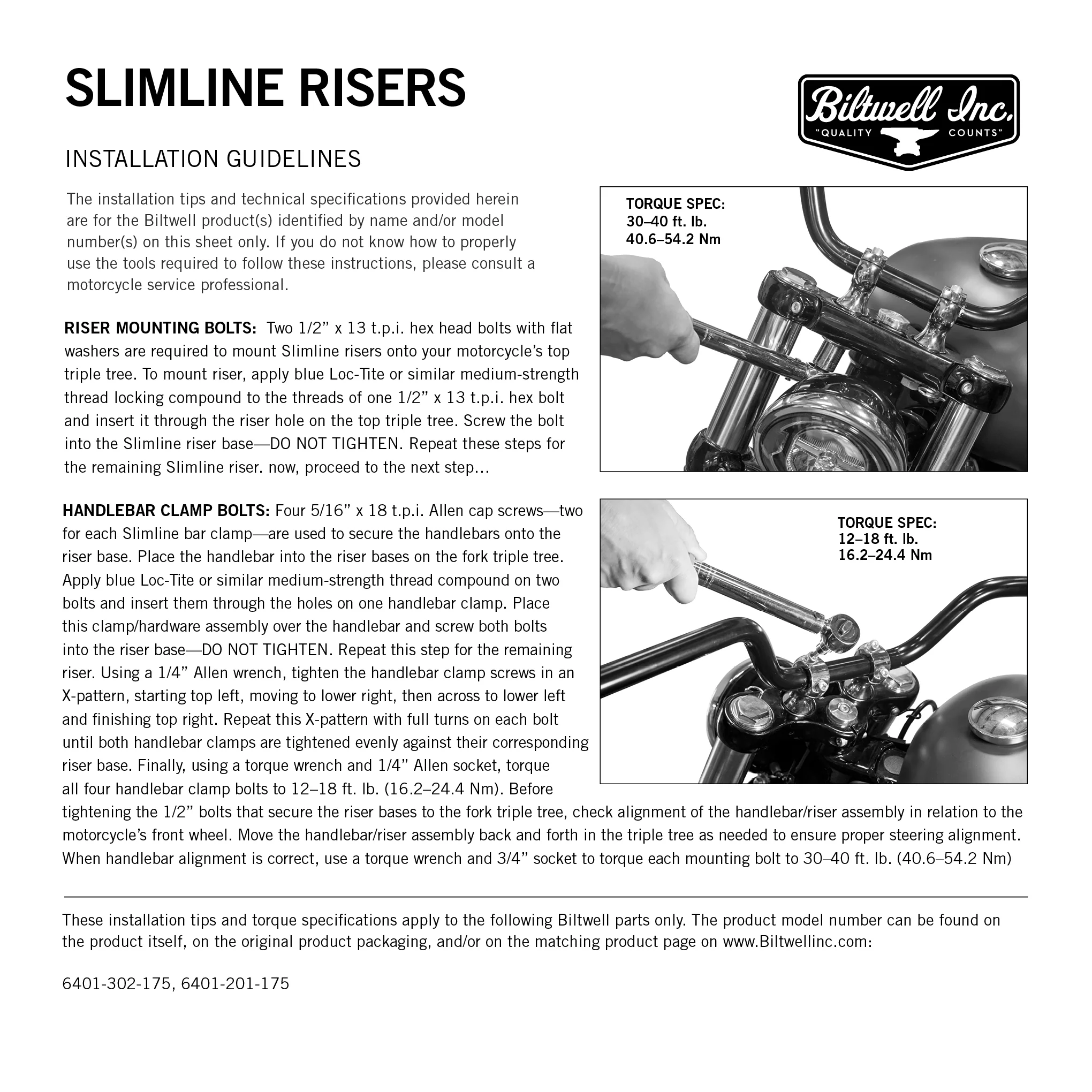 Slimline Risers 1" - Black - Image 9