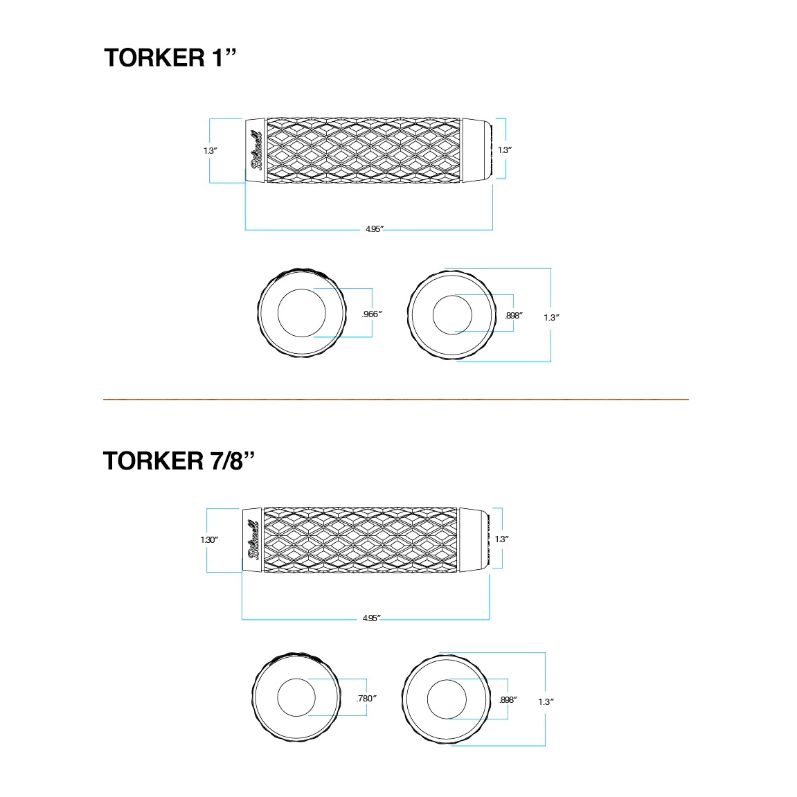 Torker TPV Grips - Chocolate - Image 12