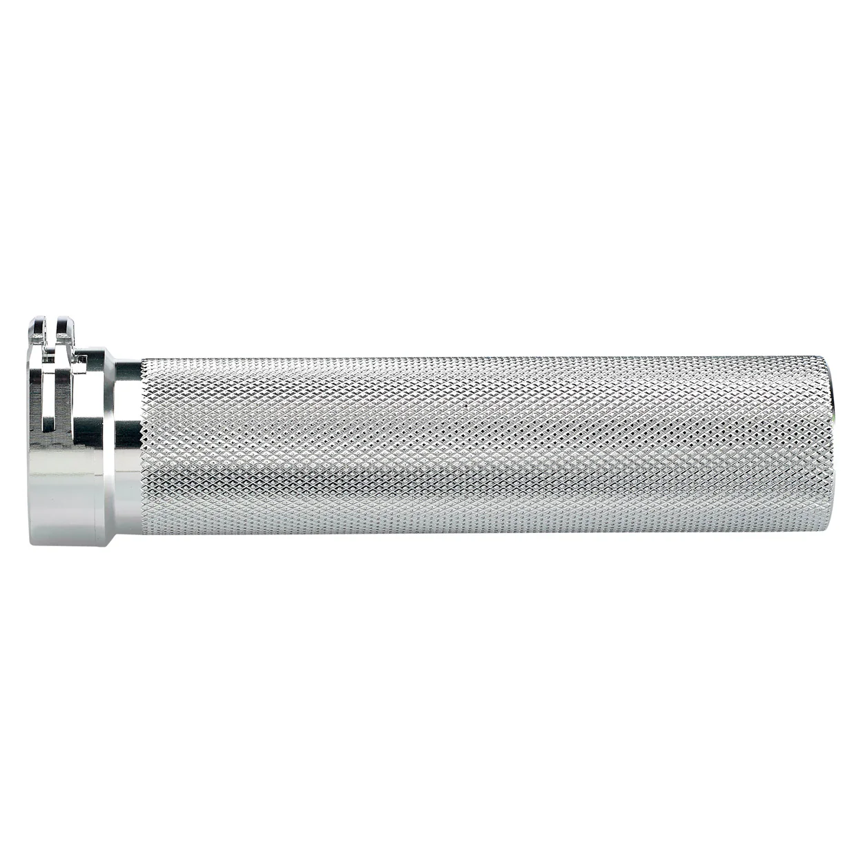 Whiskey Throttle Tube 1" - Silver - Image 4